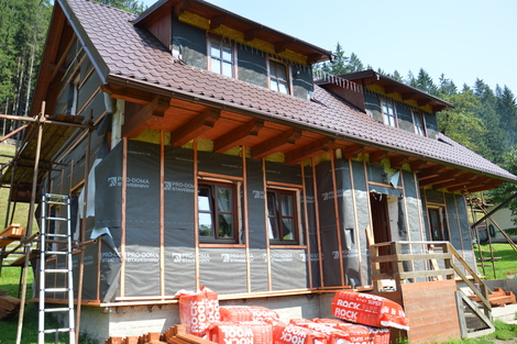 Rodinný dům | Realizace venkovního dřevěného obložení domu